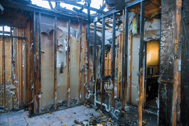 Professional Fire Damage Repair technician working in Upper Arlington, OH